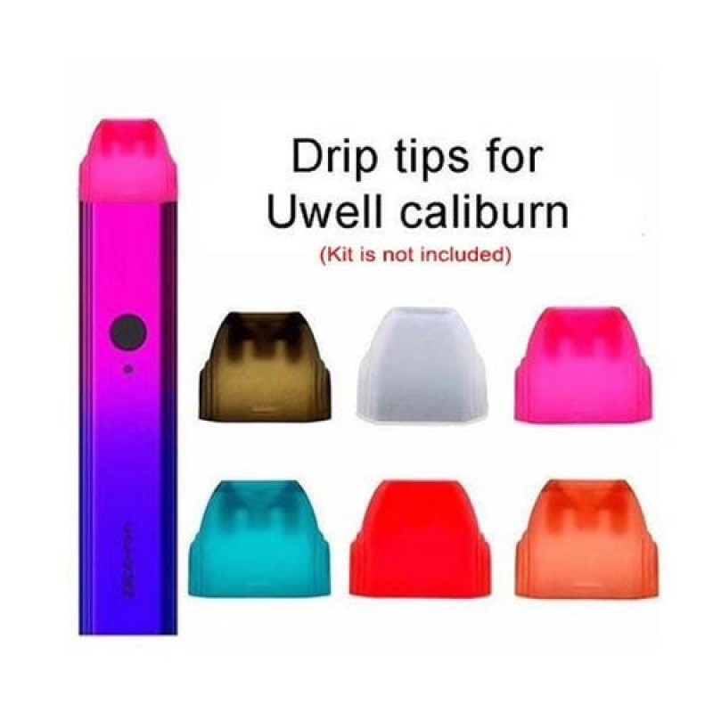 Uwell Caliburn Replacement Colorful Cover Drip Tip...