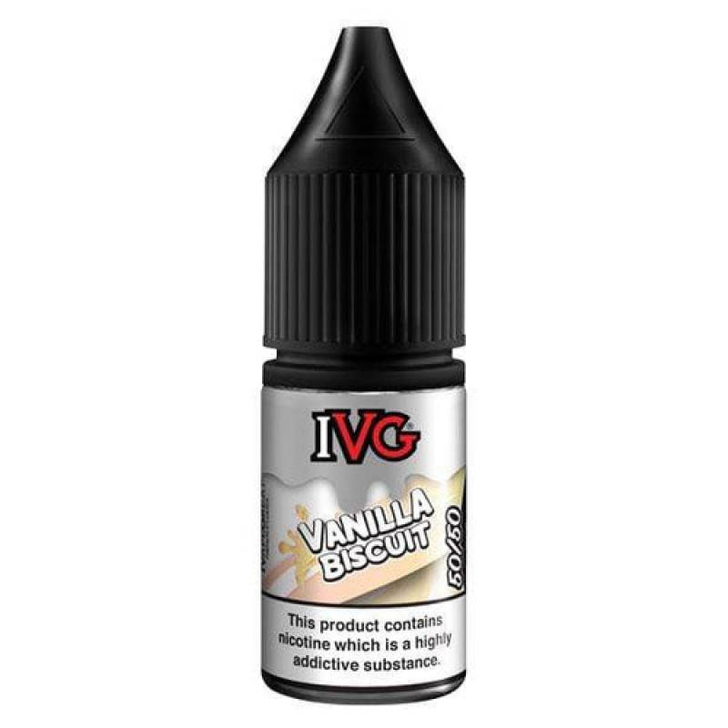 Vanilla Biscuit 50/50 E-Liquid by IVG 10ml