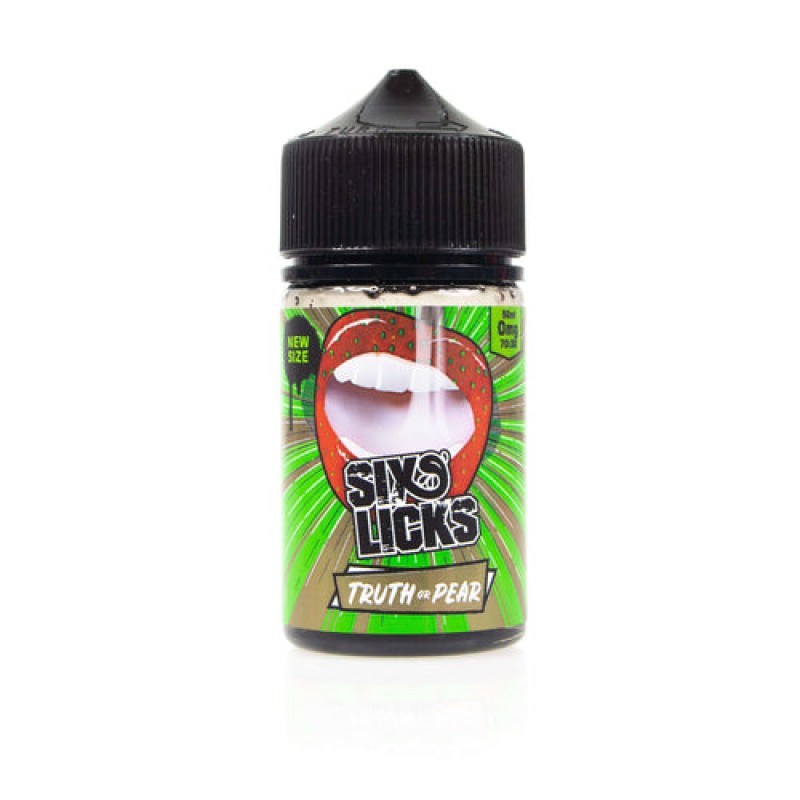 Truth or Pear by Six Licks Short Fill 50ml