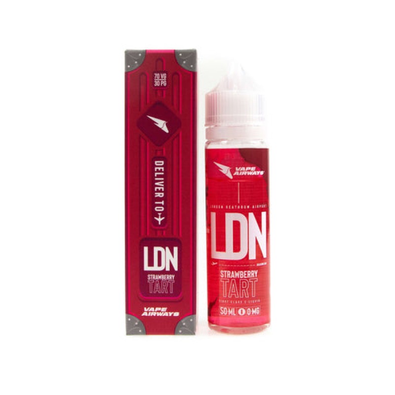 Vape Airways - LDN - Strawberry Tart Short Fill 50...