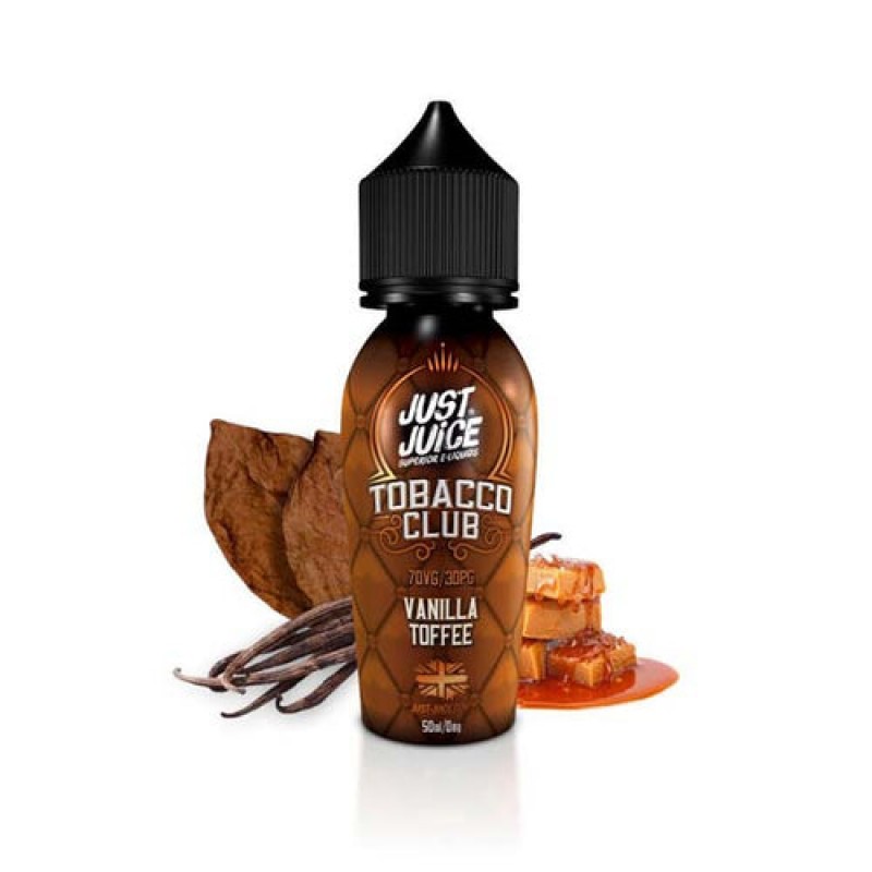 Vanilla Toffee Tobacco by Just Juice Short Fill 50...