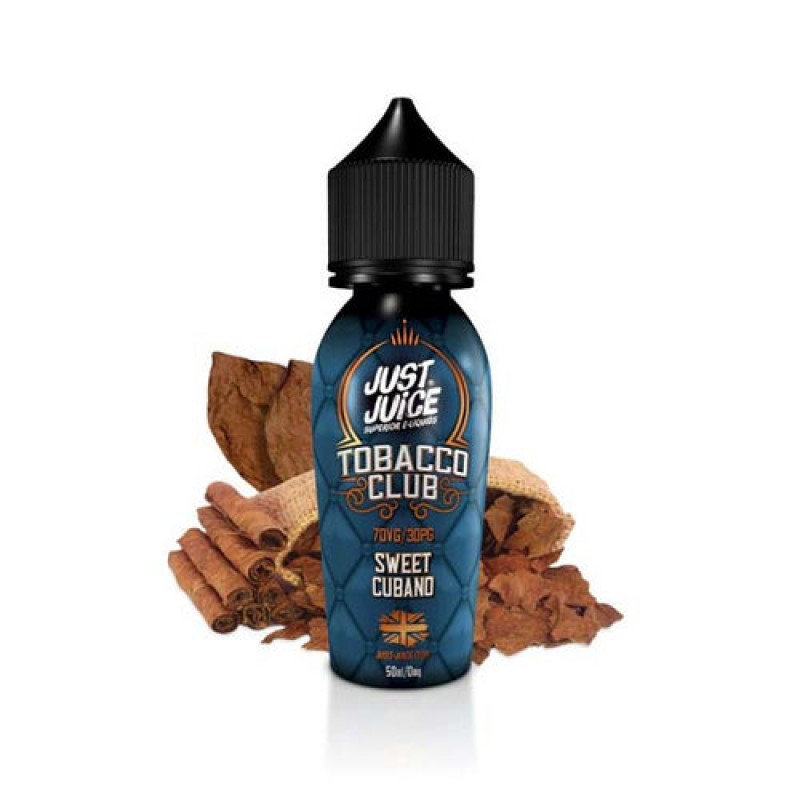 Sweet Cubano Tobacco by Just Juice Short Fill 50ml