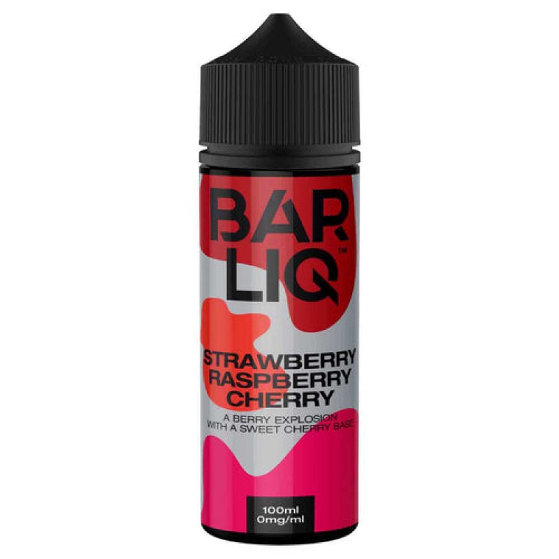 Strawberry Raspberry Cherry 100ml Shortfill Eliqui...