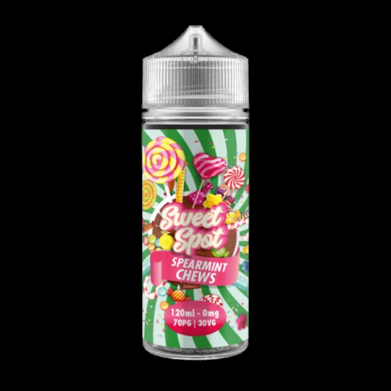 Spearmint Chews by Sweet Spot Short Fill 100ML