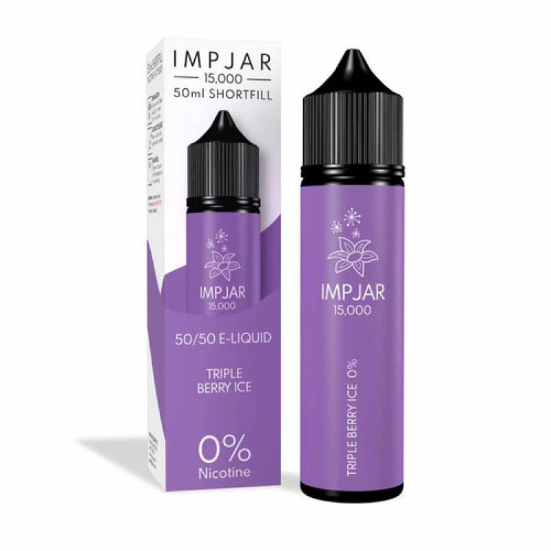 Tripple Berry Ice by IMP JAR 50/50 Short Fill 50ml