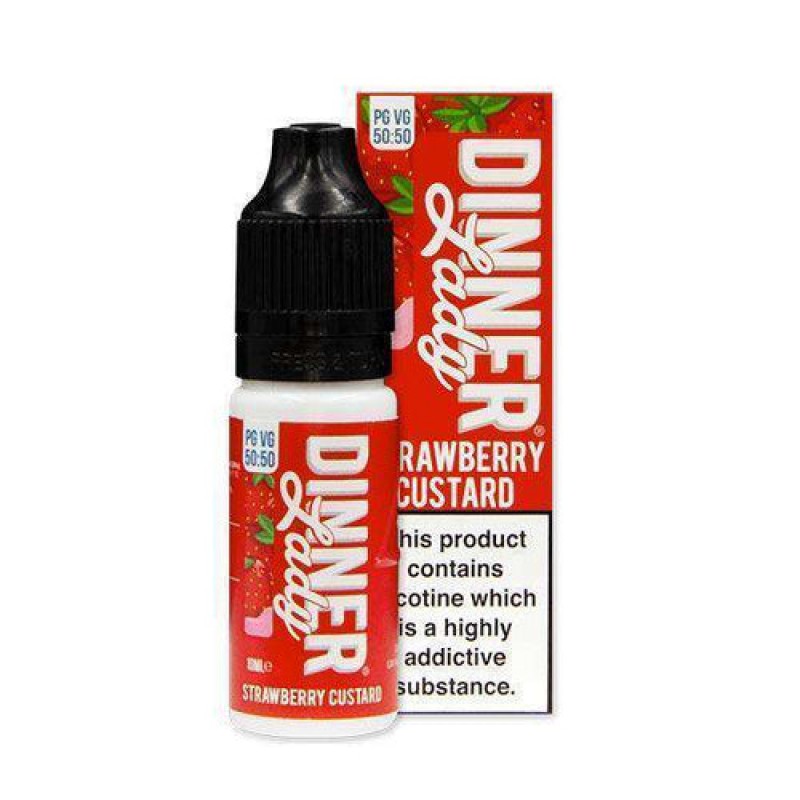 Strawberry Custard 50/50 E-Liquid by Dinner Lady 1...