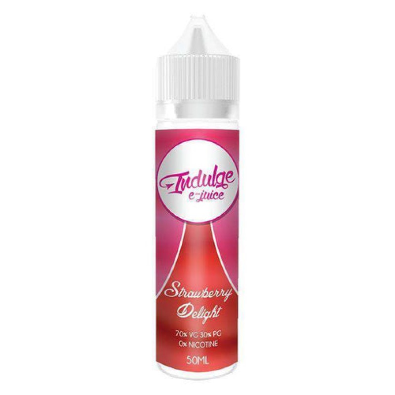 Strawberry Delight - Indulge E-Juice Short Fill 50...