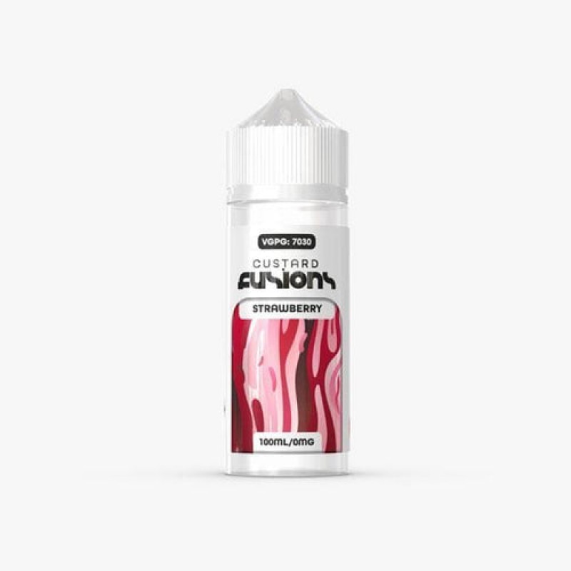 Strawberry by Custard Fusions Short Fill 100ml