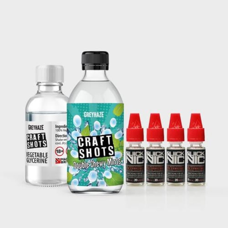 Starter Kit Bundle For Grey Haze Craft Shots