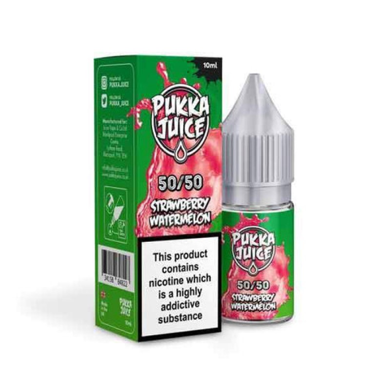 Strawberry Watermelon by Pukka Juice 50/50 E-Liqui...