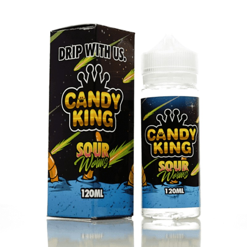 Sour Worms By Candy King Short Fill 100ml