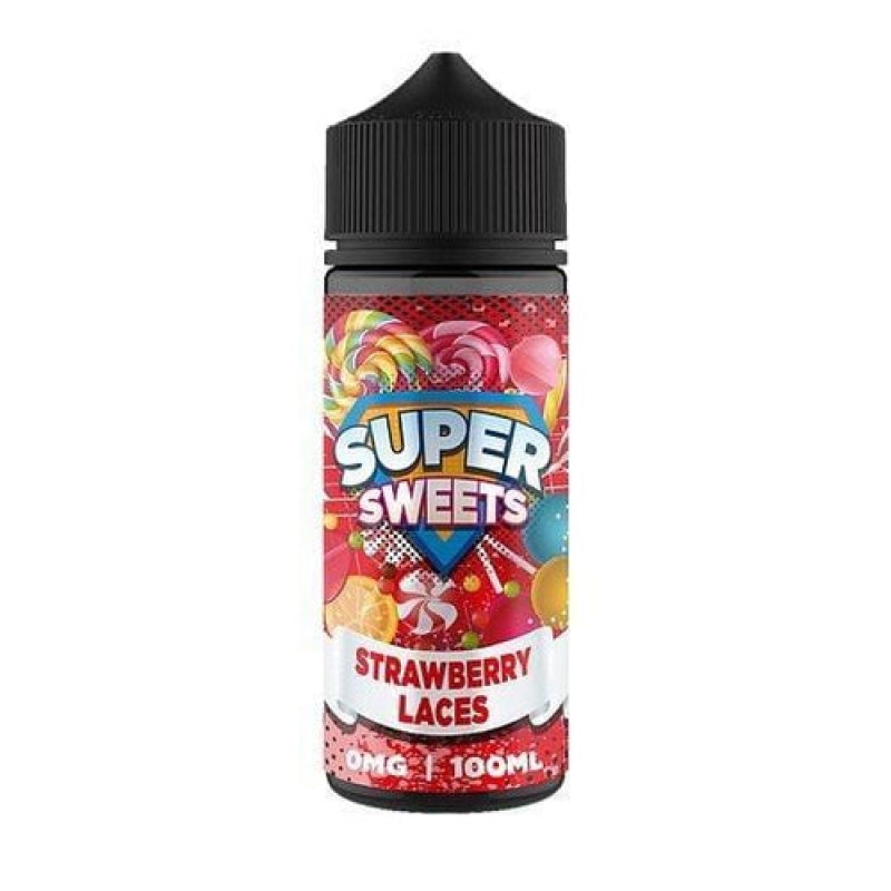 Strawberry Laces by Super Sweets Short Fill 100ml