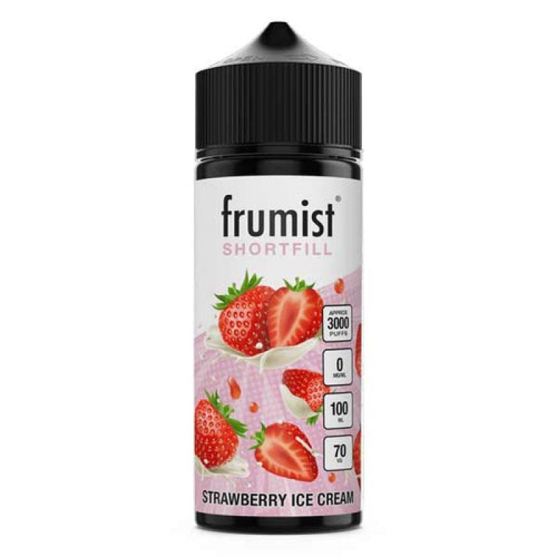 Strawberry Ice Cream by Frumist Short Fill 100ml