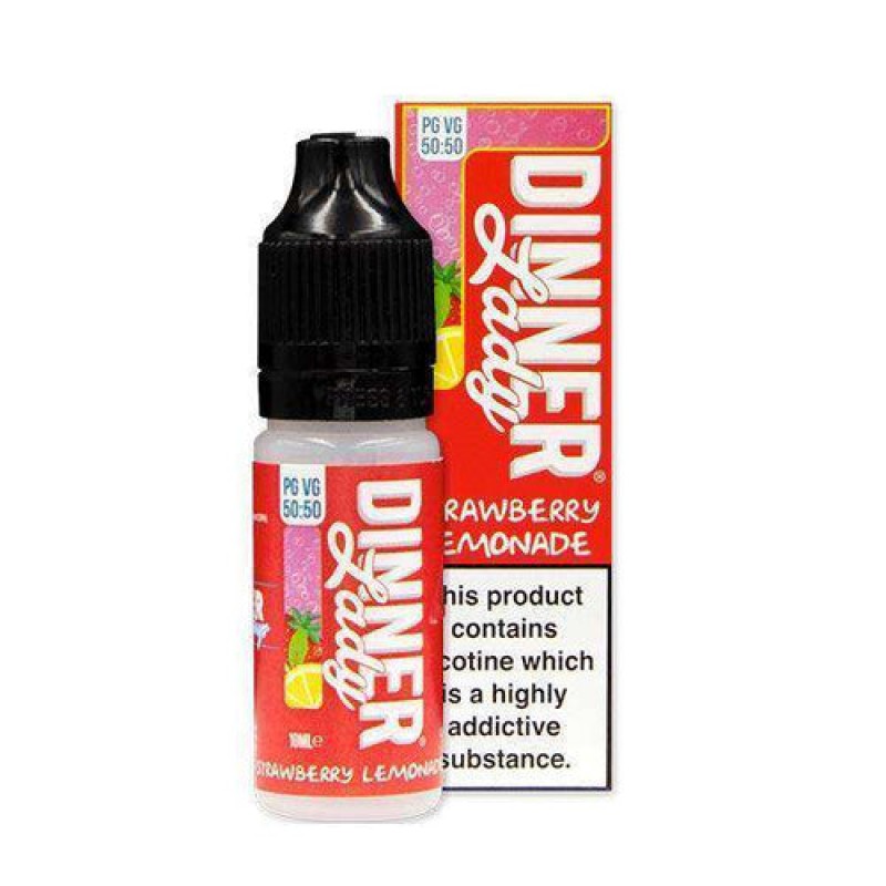 Strawberry Ice 50/50 E-Liquid by Dinner Lady 10ml