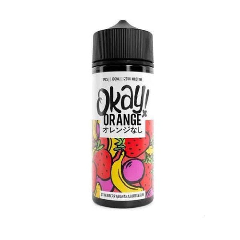 Strawberry Banana Bubblegum by Okay Orange Short F...