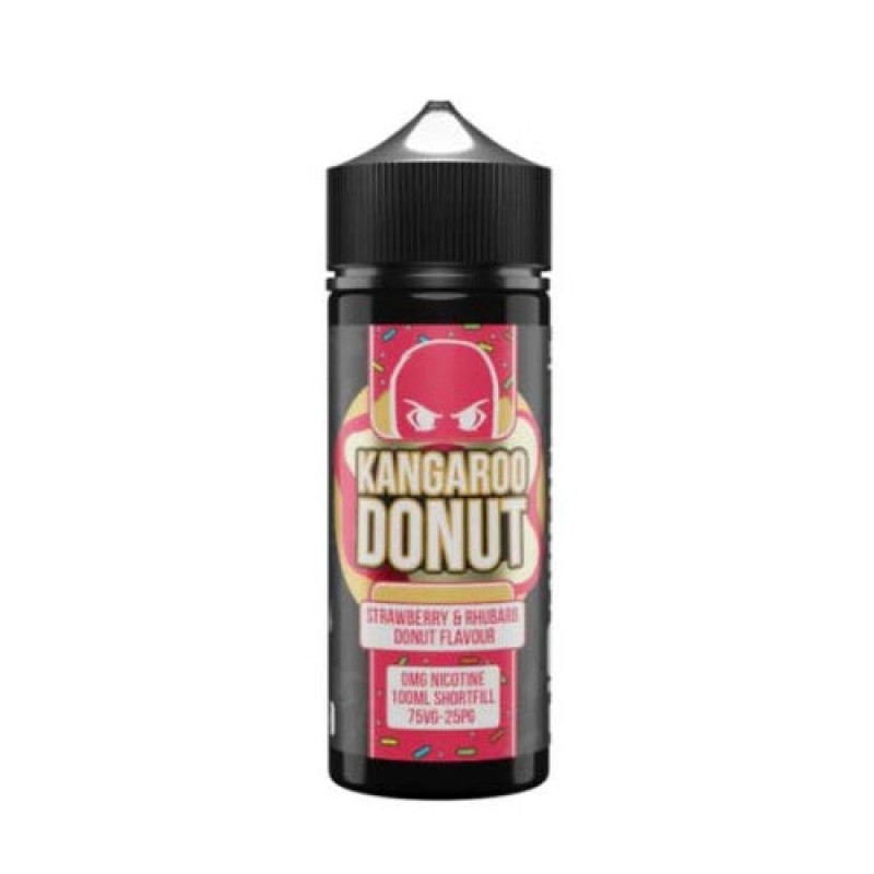 Strawberry & Rhubarb - Kangaroo Donut by Cloud Thieves Short Fill 100ml