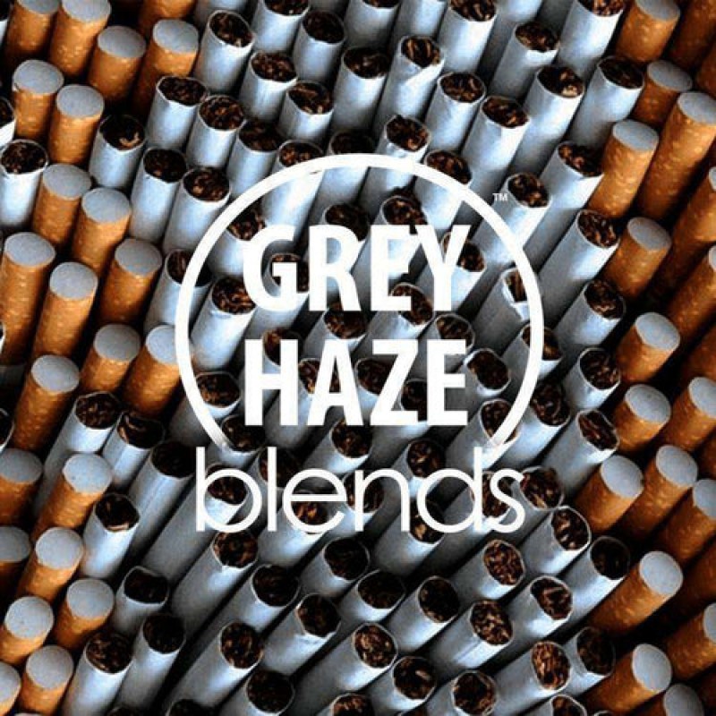 Straight Cigarette - Grey Haze Blends - Short Fill...