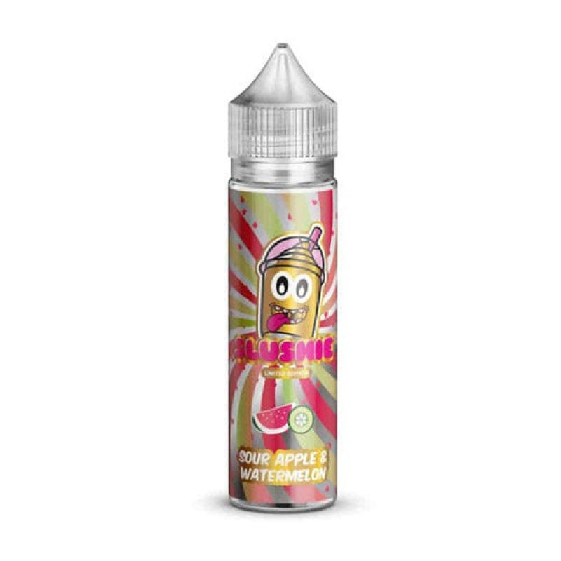 Sour Apple and Watermelon by Slushie Short Fill 50ml