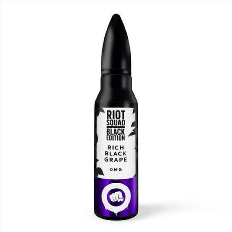 Rich Black Grape Black Edition by Riot Squad Short...