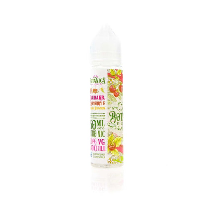 Rhubarb, Rasberry & Orange Blossom by Botanics Short Fill 50ml