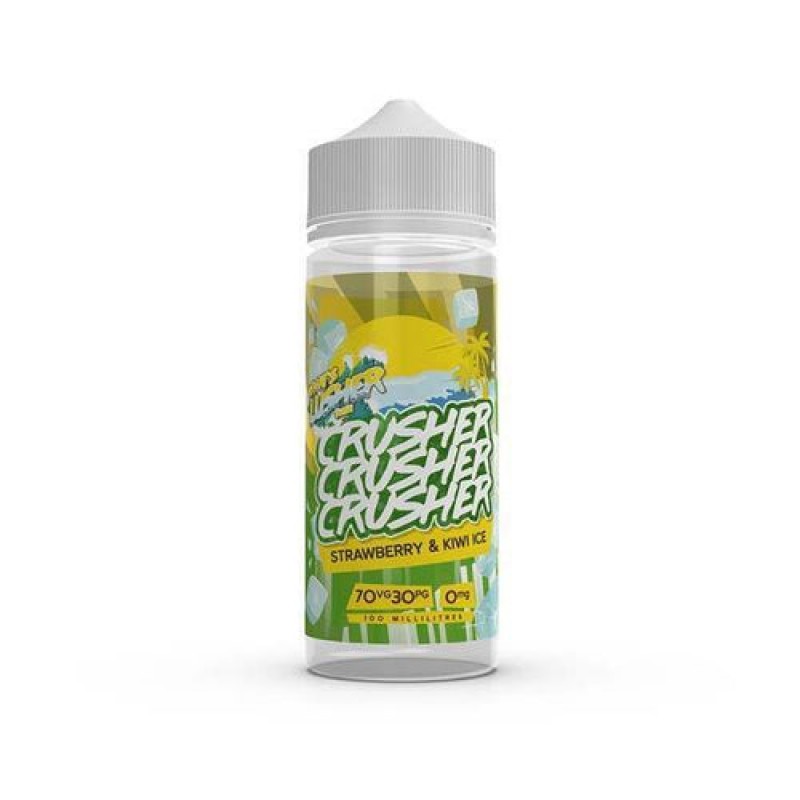 Strawberry & Kiwi Ice by Crusher Short Fill 100ml