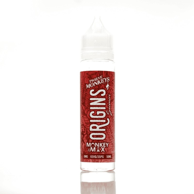 Saimiri Origins Twelve Monkeys 50ml Short Fill