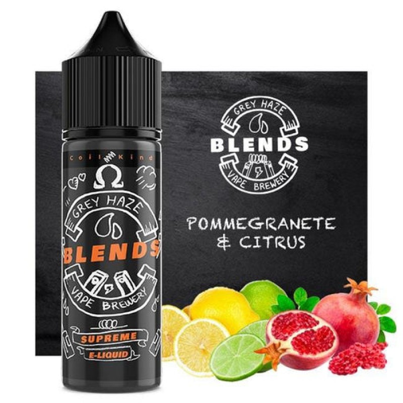 Pomegranate Citrus - Grey Haze Blends - Short Fill...