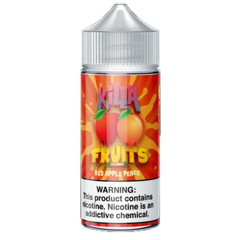 Red Apple Peach on Ice by Killa Fruits Short Fill ...