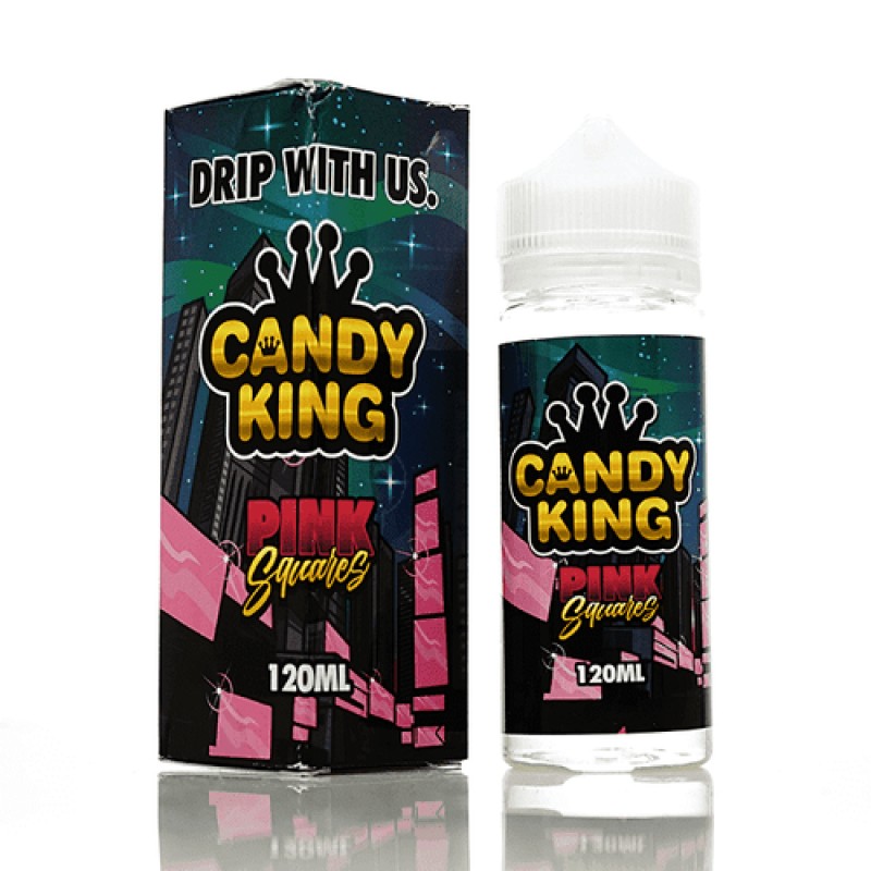 Pink Squares By Candy King Short Fill 100ml