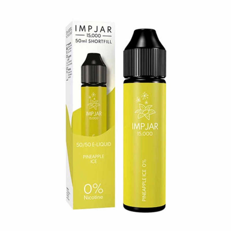 Pineapple Ice by IMP JAR 50/50 Short Fill 50ml