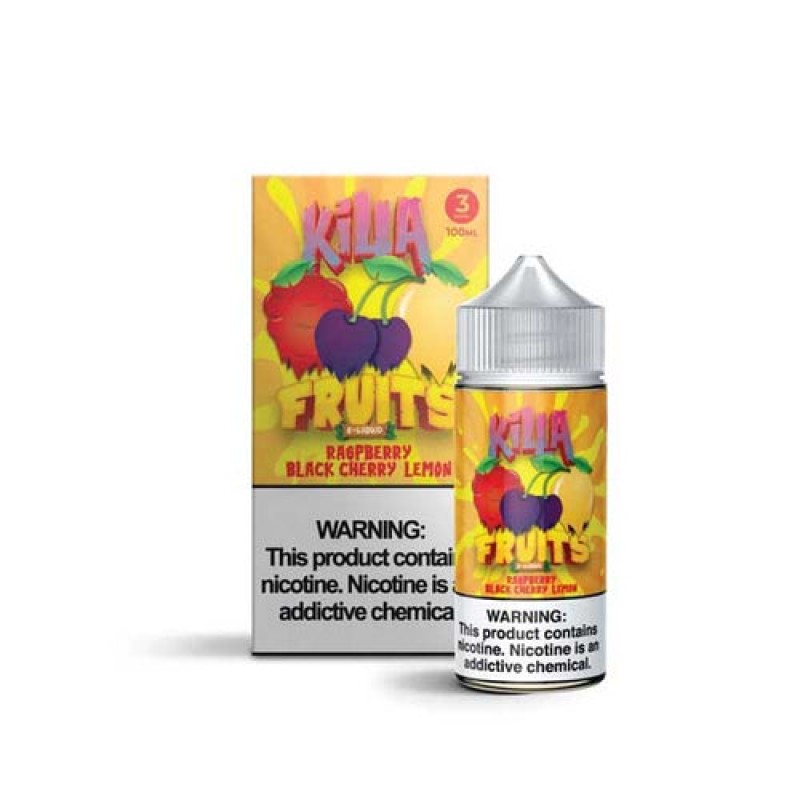 Raspberry Black Cherry Lemon by Killa Fruits Short...