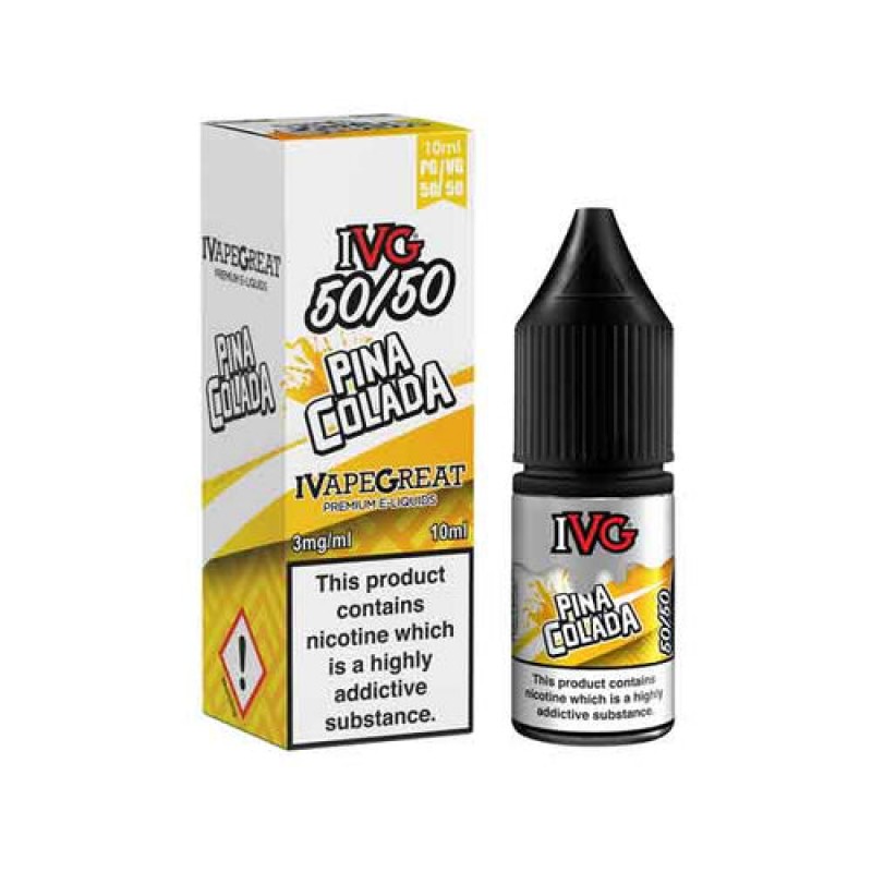 Pina Colada 50/50 E-Liquid by IVG 10ml