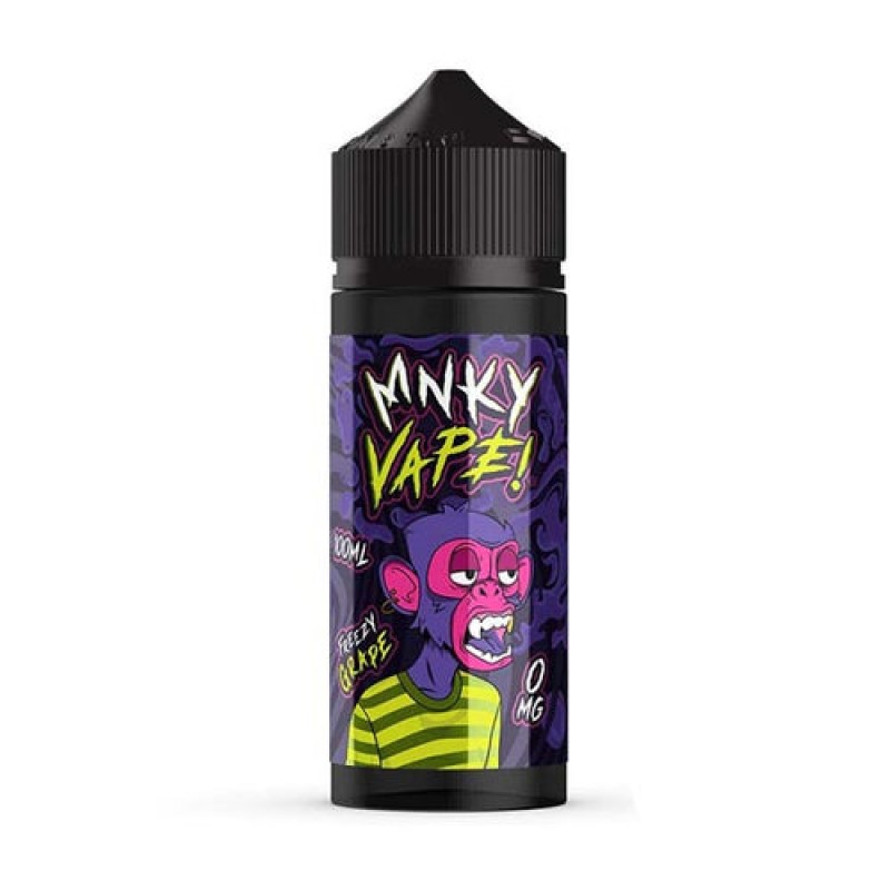 MNKY Vape Freezy Grape Short Fill 100ml