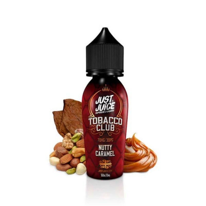 Nutty Caramel Tobacco by Just Juice Short Fill 50m...