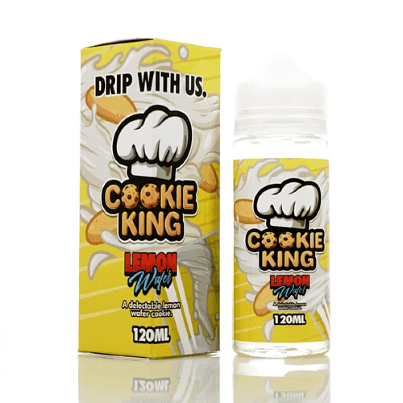 Lemon Wafer By Cookie King Short Fill 100ml