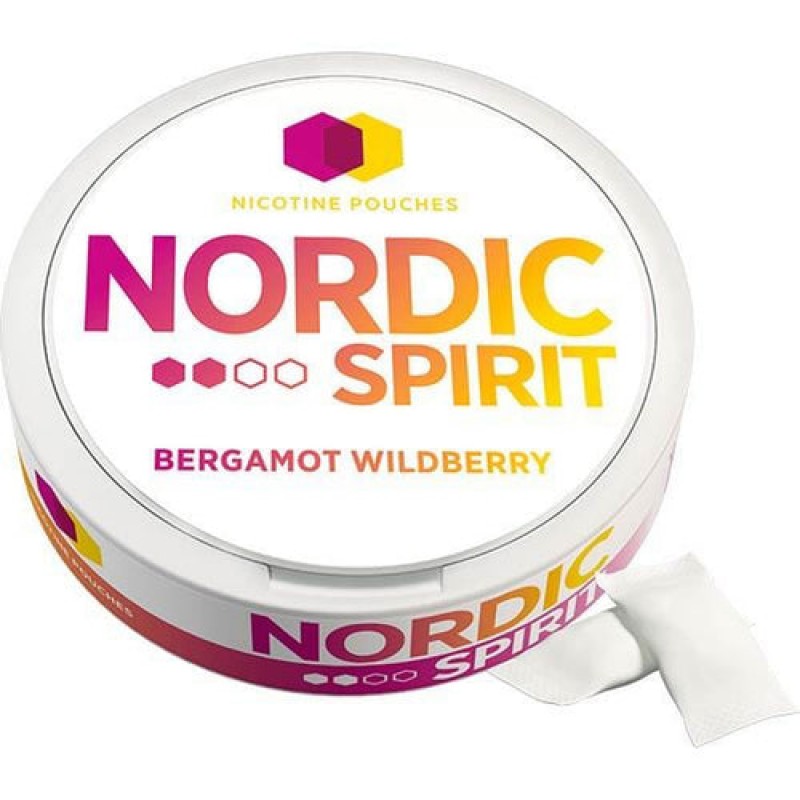 Nordic Spirit Nicotine Pouches Bergamot Wildberry