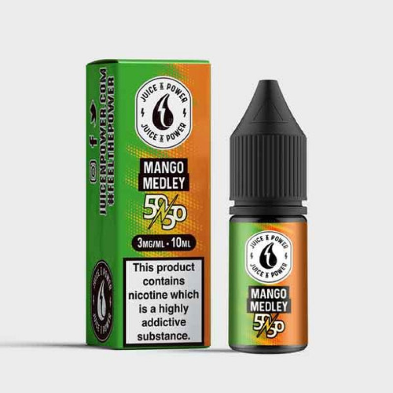 Mango Medley by Juice N Power 50/50 E-Liquid 10ml