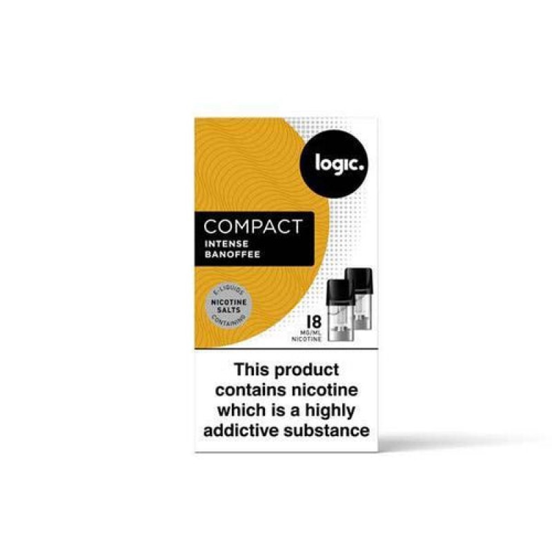 Logic Compact Intense Pods - Banoffee