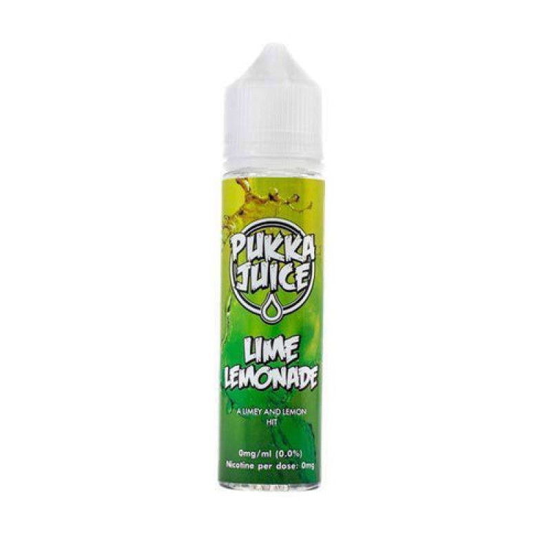 Lime Lemonade by Pukka Juice 50ml Short Fill