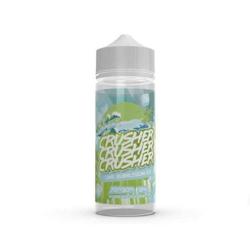 Lime Bubblegum Ice by Crusher Short Fill 100ml