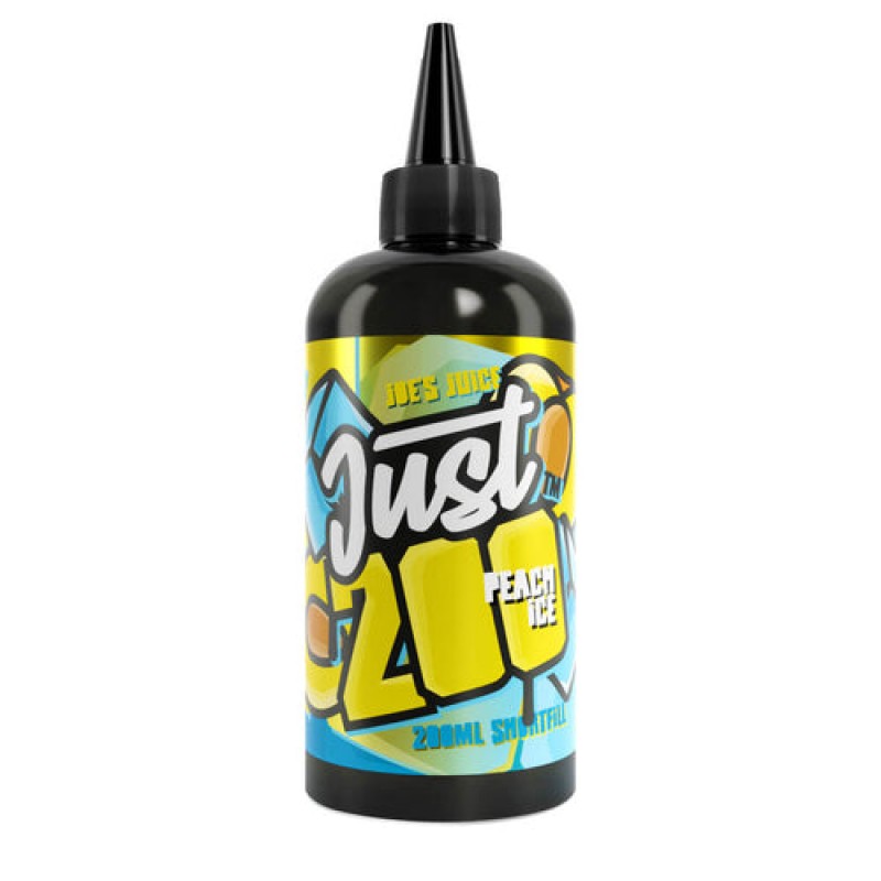 Just 200 Peach Ice by Joe's Juice Short Fill 200ml