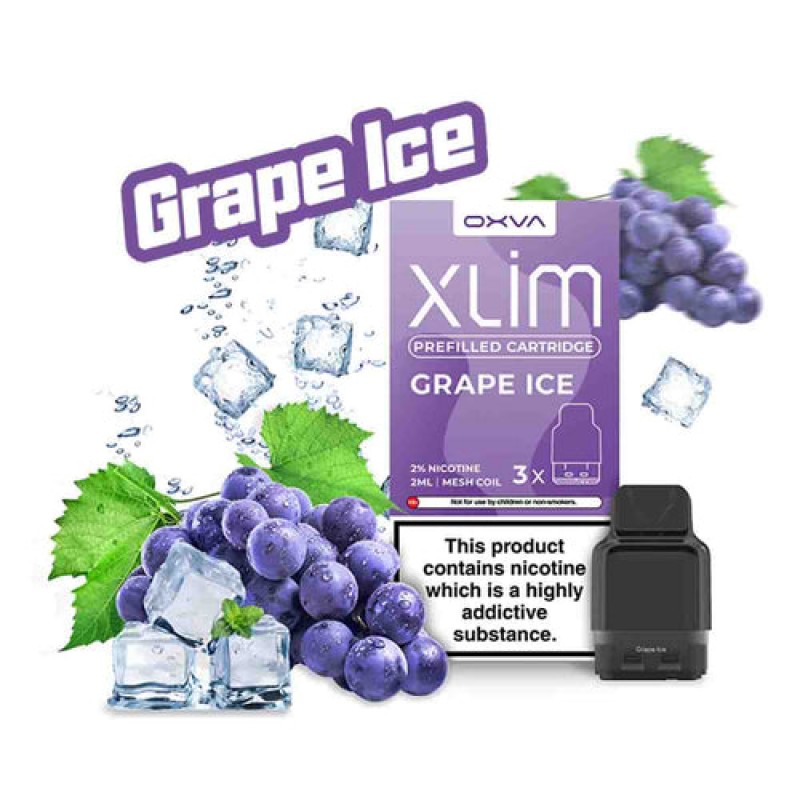 Grape Ice Oxva Xlim Prefilled Pods