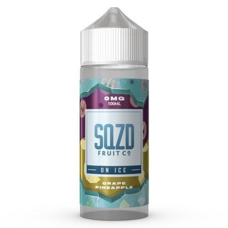 Grape Pineapple on Ice by SQZD - Short Fill 100ml