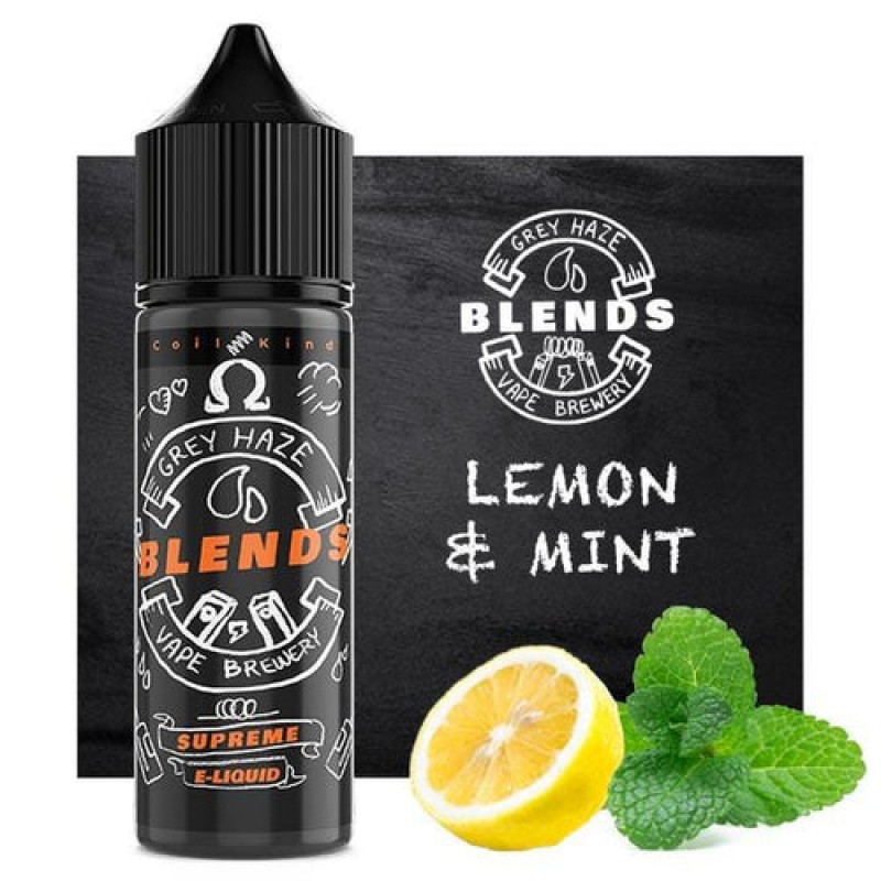 Lemon & Mint - Grey Haze Blends – Short Fill –...