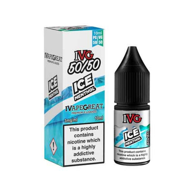 Ice Menthol 50/50 E-Liquid by IVG 10ml