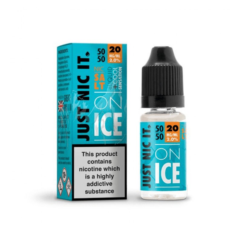 Just Nic It on Ice 50/50 18mg Nicotine Shot