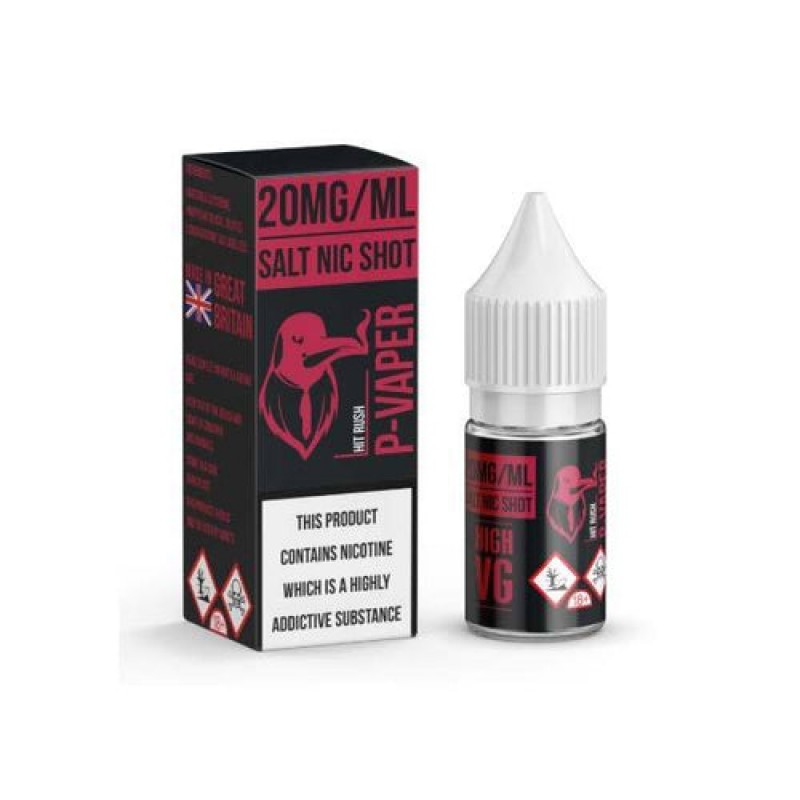 Hit Rush Nic Salt Shot by P-Vaper