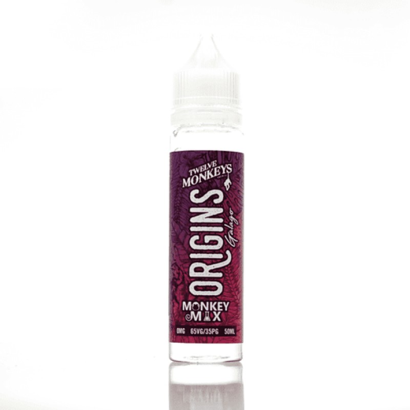 Galago Origins Twelve Monkeys 50ml Short Fill