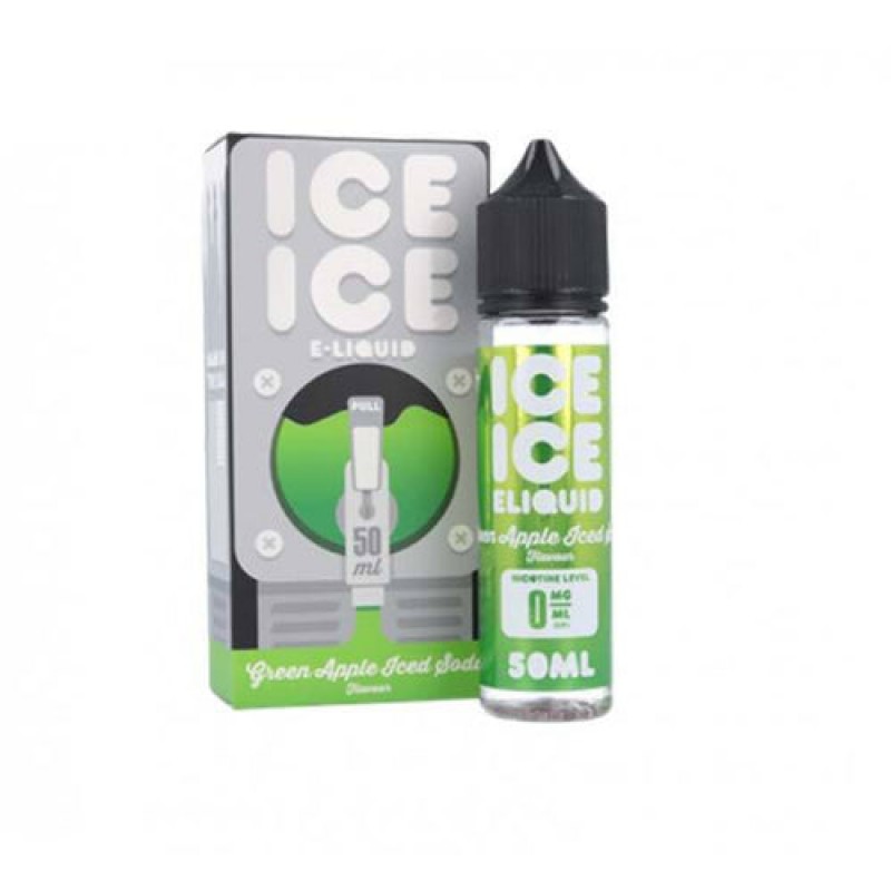 Green Apple Iced Soda by ICE ICE Eliquid Short Fil...