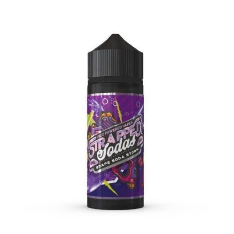 Grape Soda Storm by Strapped Sodas Short Fill 100ml